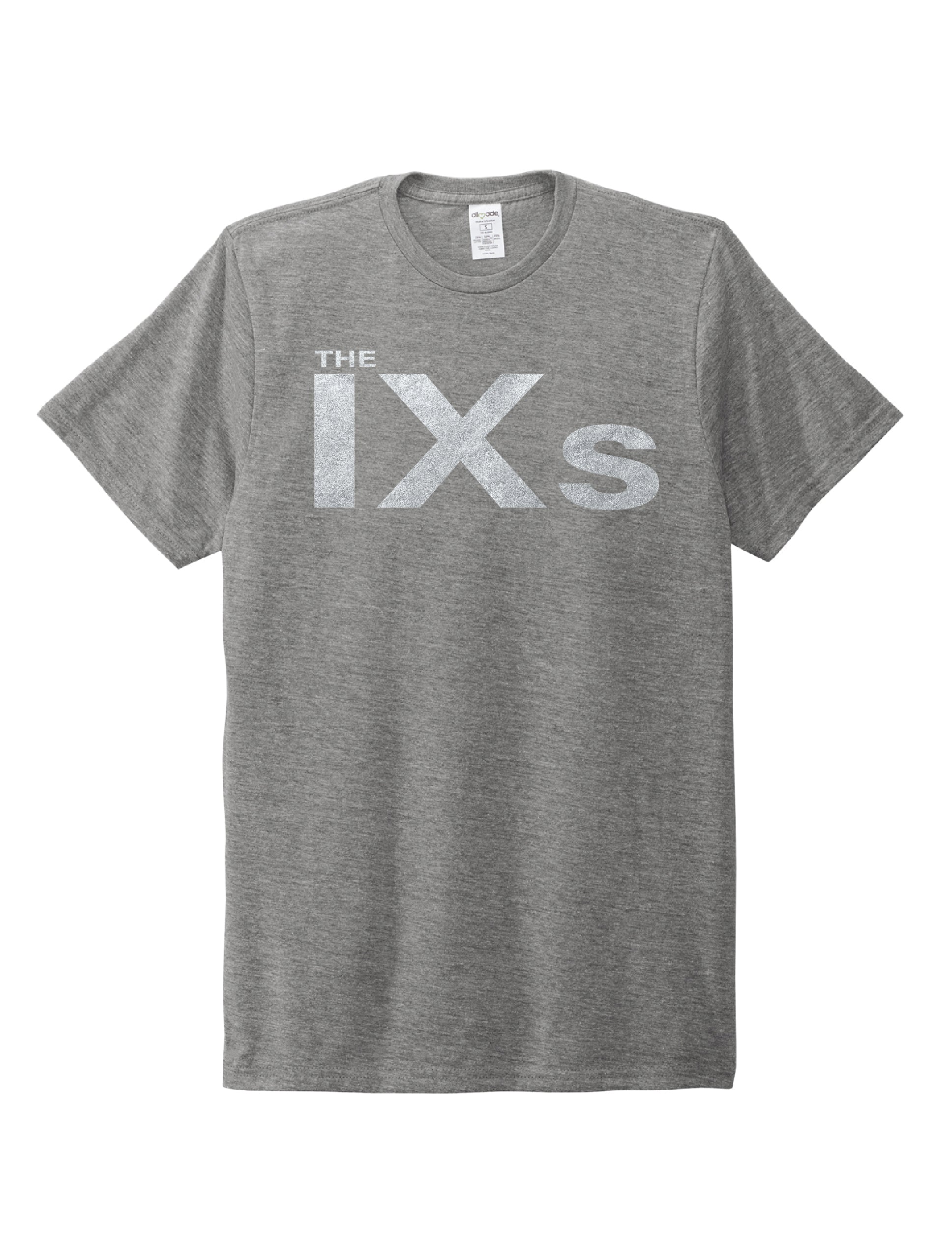 IXs Metallic Print Unisex Tri-Blend Tee